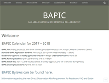 Tablet Screenshot of bapic.info